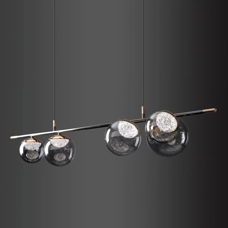 lustre nordique suspension éclairage intérieur - vue 6 sur 8