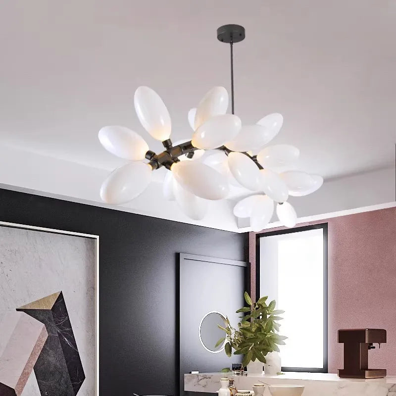 Lustre led au design moderne - vue 4 sur 8