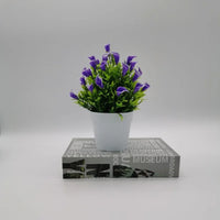 plante artificielle bonsaï fleur en pot décoration intérieure et extérieure