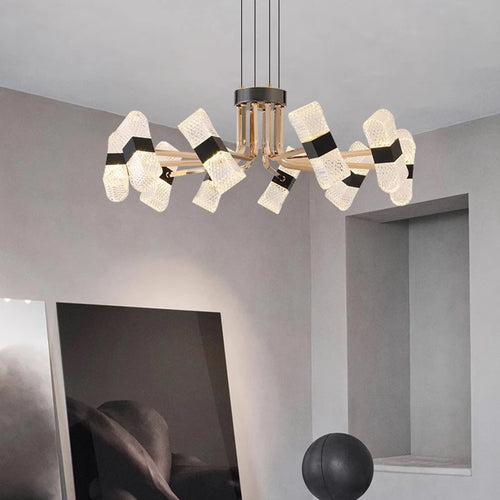 lustre décoratif éclairage intérieur lampes suspendues fantaisie