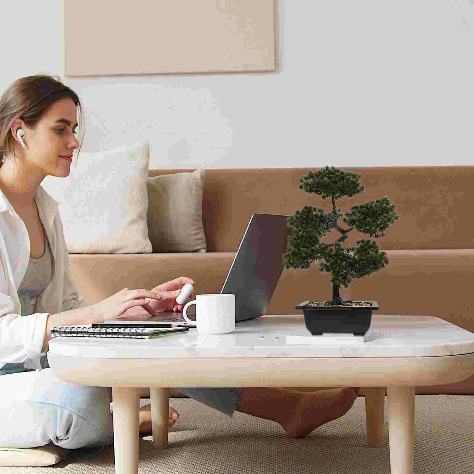 plante décorative en plastique pour intérieur élégant et moderne - vue 8 sur 8