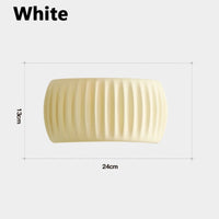 Nordique crème mur Led lumière chambre de fille salon chambre décoration applique applique escalier couloir couloir citrouille forme lampe