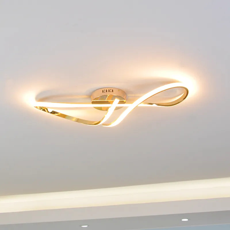 plafonnier led salon lumière créative décorative intérieur