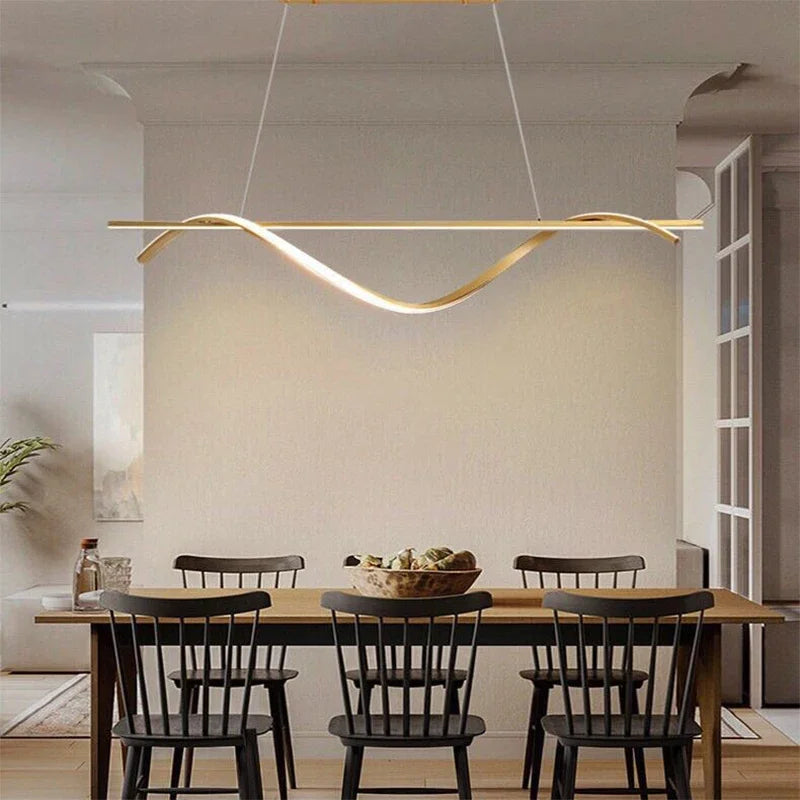 lampe led suspendue design moderne luminaire décoratif idéal hôtel
