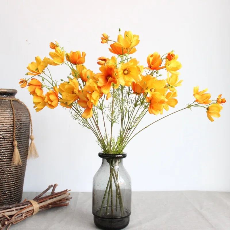 fleur artificielle de camomille pour décoration de mariage et fête - vue 4 sur 12