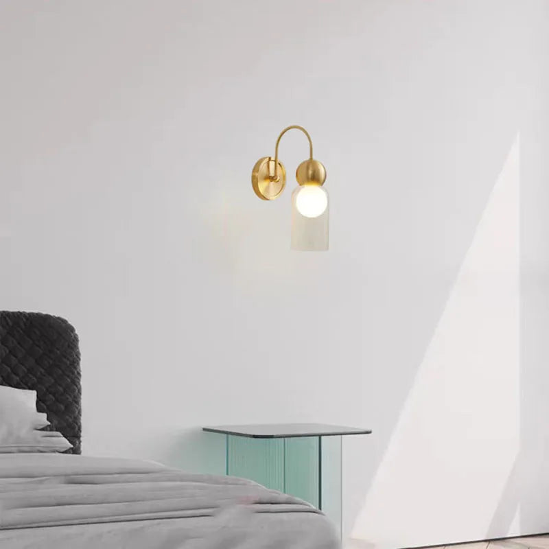 applique murale moderne en verre