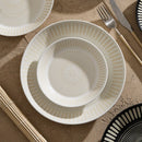 Assiette ceramique japonaise retro relief style artistique