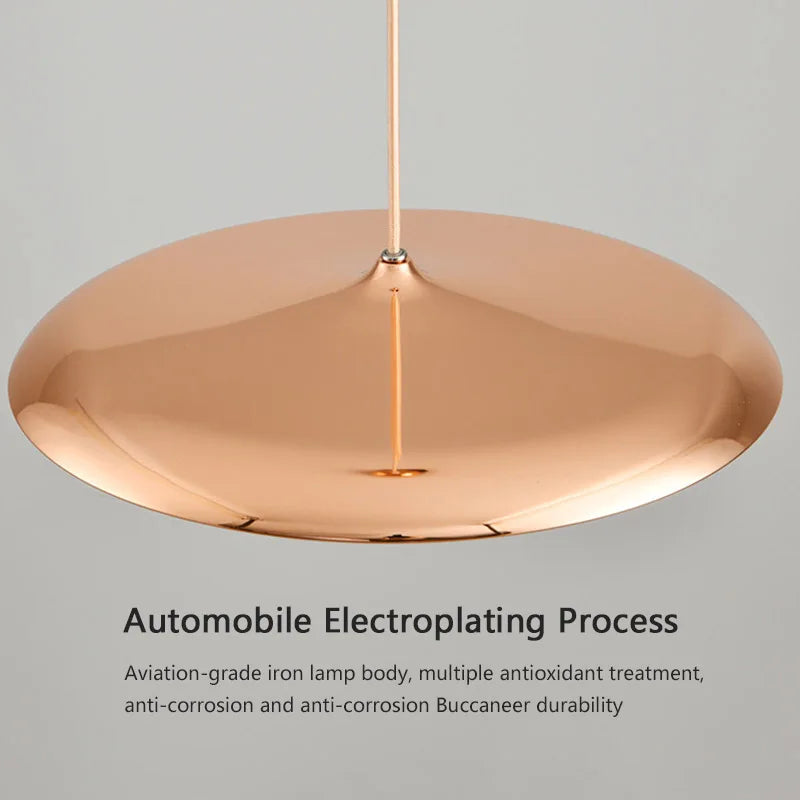 lampe led suspendue design nordique simple avec soucoupe volante