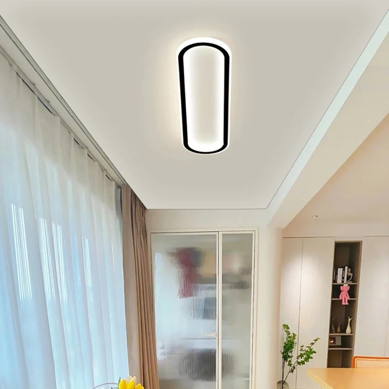 lustre moderne avec bande led robuste pour éclairage intérieur - vue 5 sur 20