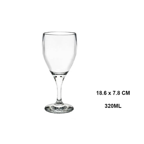 Verres à vin incassables sans pied élégants réutilisables
