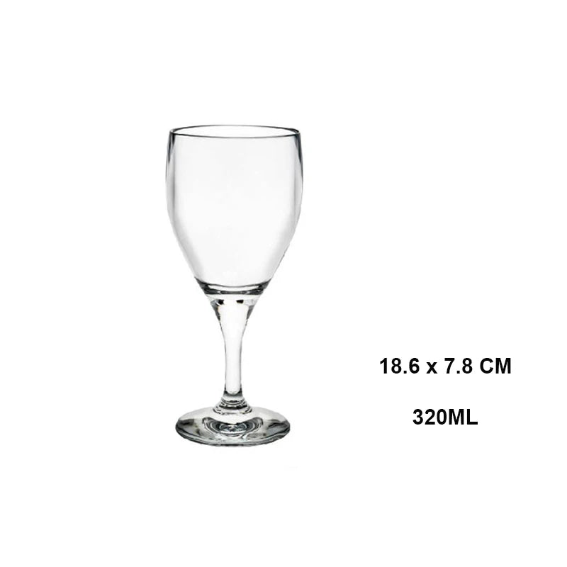 Verres à vin incassables sans pied élégants réutilisables - vue 5 sur 7
