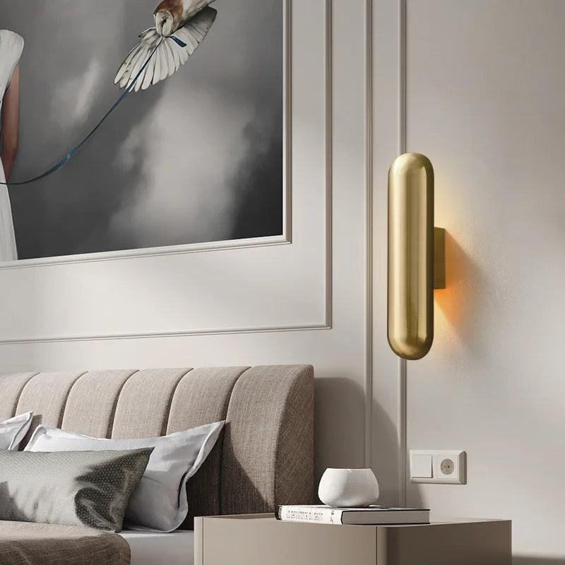 applique murale led industrielle vintage à intensité variable avec télécommande - vue 5 sur 8