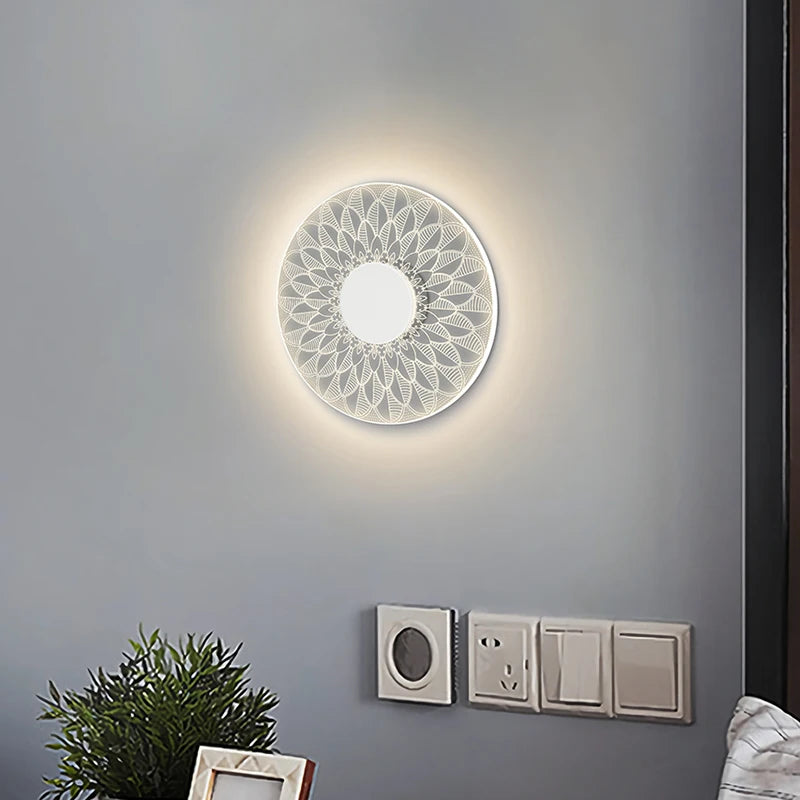 Moderne Ultra-mince salon porche balcon couloir allée LED plafonnier intérieur lustre acrylique светильник un plafonniers - vue 5 sur 15