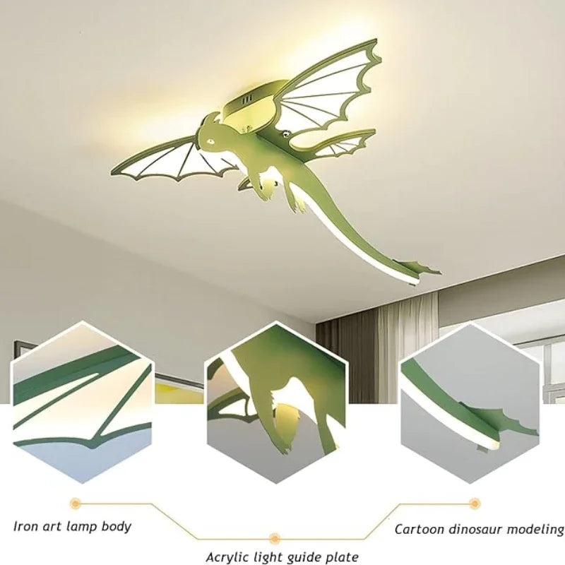 plafonnier led design nordique moderne créatif 2023 décoratif intérieur - vue 5 sur 8