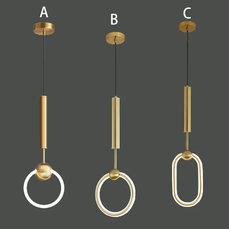 suspension moderne minimaliste luxe pour intérieur design - vue 4 sur 22