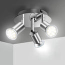projecteur rotatif monté en surface moderne downlight sur rail