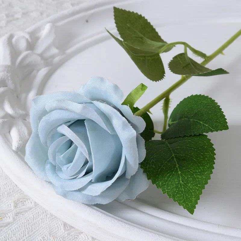 rose artificielle en soie pour décoration de mariage et événements - vue 27 sur 28