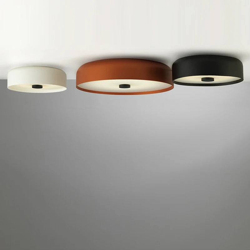 Plafonnier orange moderne lustre éclairage pour salon lustres maison lampes décoratives chambre applique couleur lumières - vue 4 sur 6