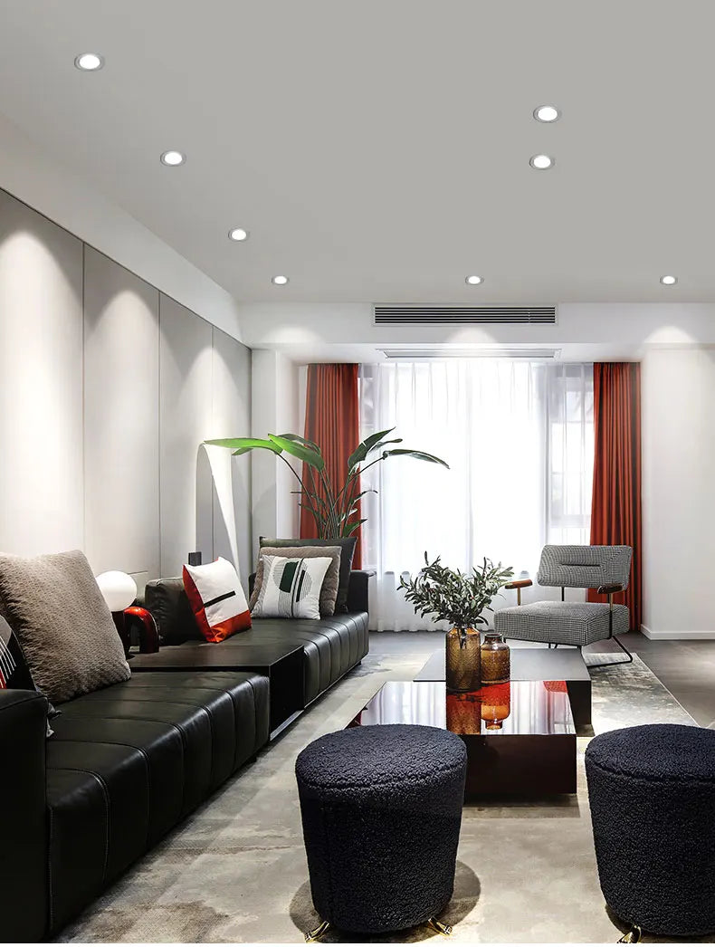 spot encastré carré mini led pour éclairage intérieur - vue 6 sur 6