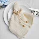 Serviette de table coton lot 10 style korean