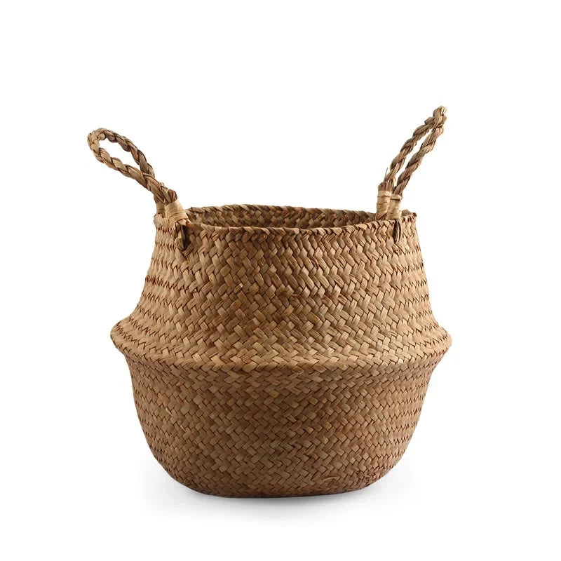 panier en osier tressé pour rangement et décoration polyvalente - vue 12 sur 18