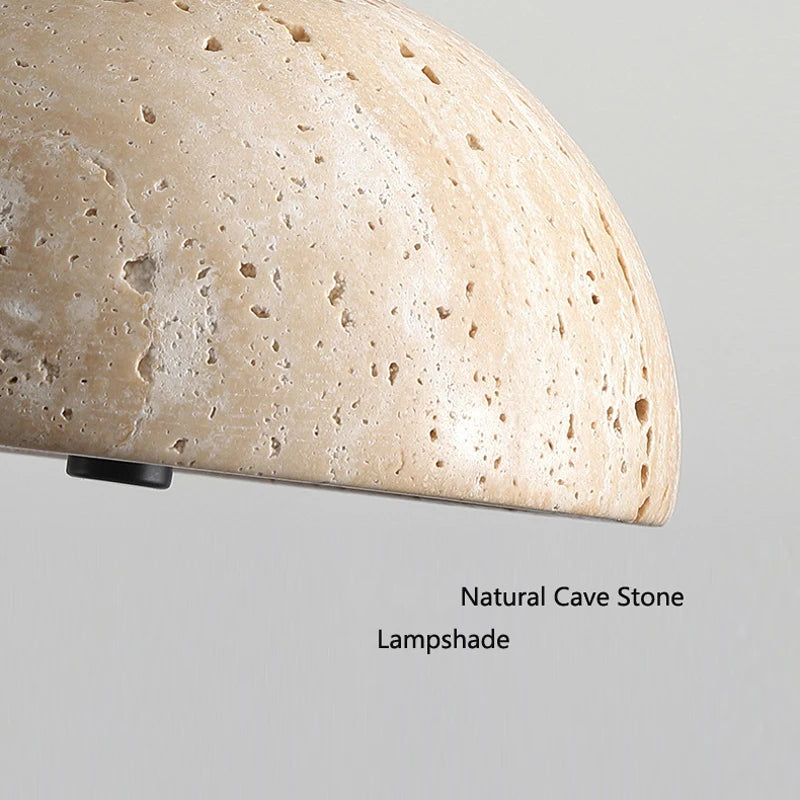 lampe de suspension led nordique en forme de grotte - vue 7 sur 7