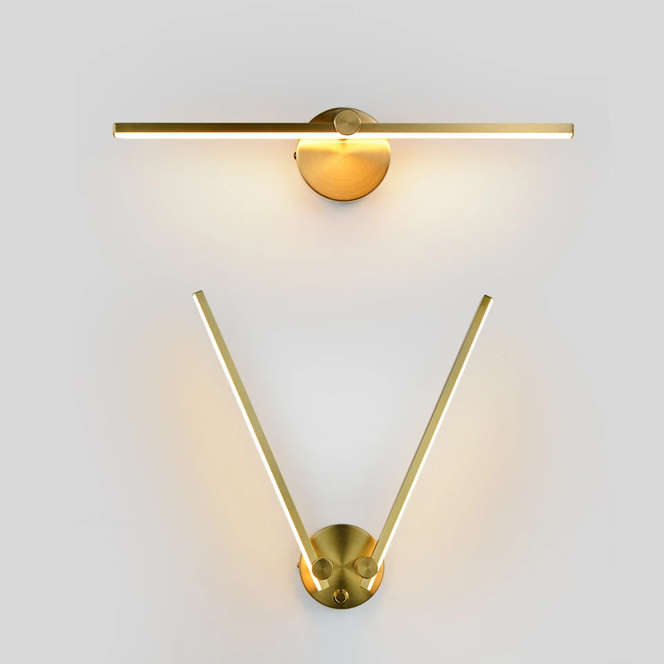 applique murale led réglable pour décoration intérieure moderne