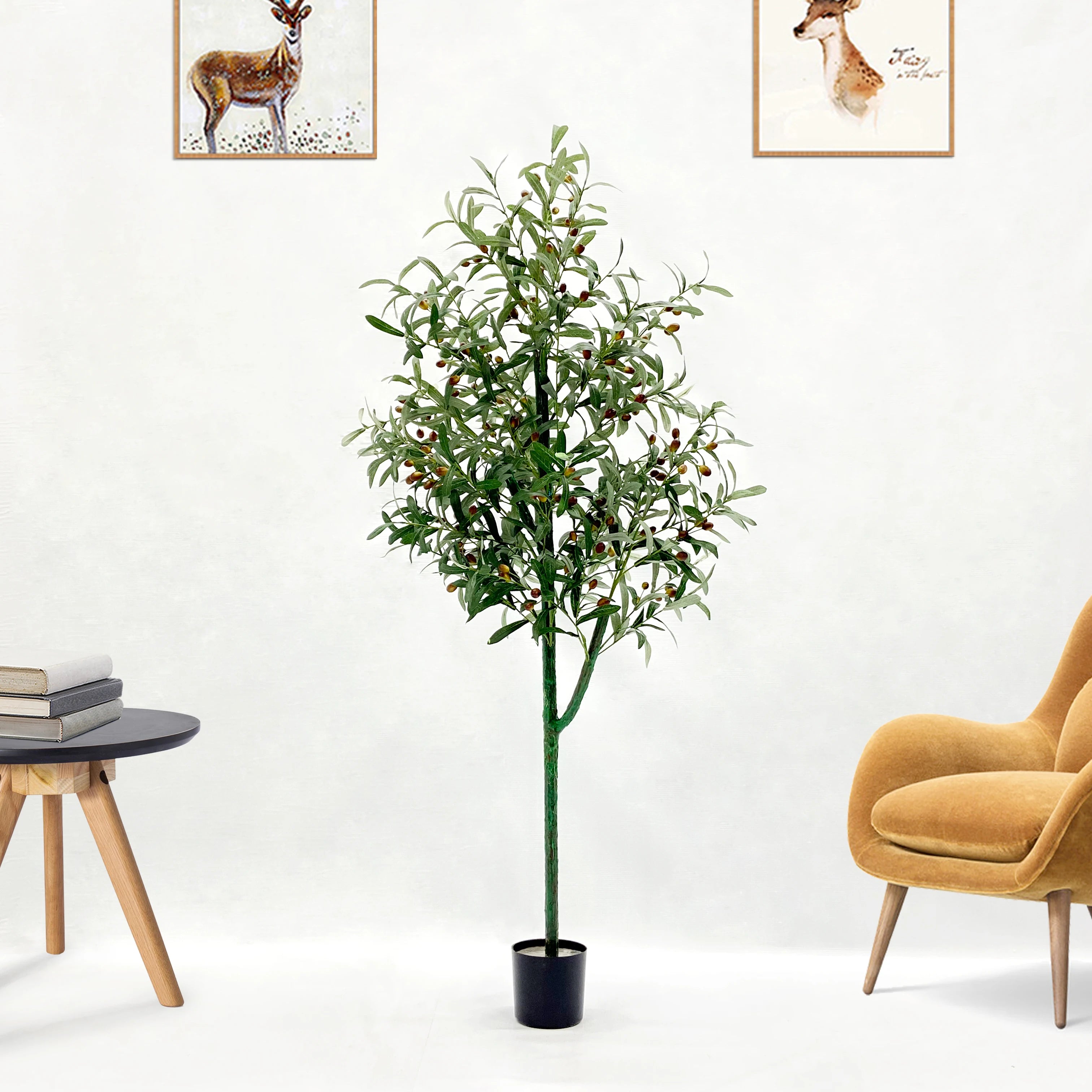 plante artificielle en pot pour décoration intérieure moderne - vue 8 sur 12
