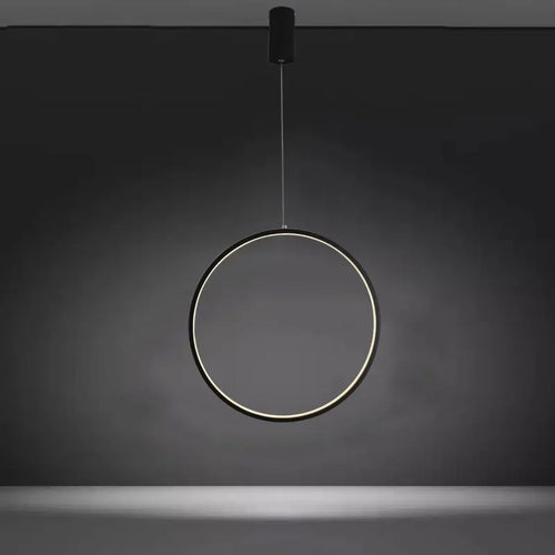 suspension circulaire à led pour intérieur moderne