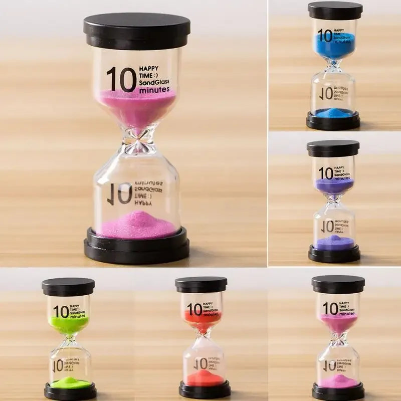 montre de sable sablier horloge de cuisine décoration cadeau pour enfants - vue 7 sur 11