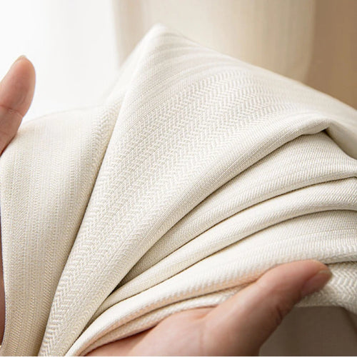 Rideau leger semi occultant style moderne minimaliste sur mesure