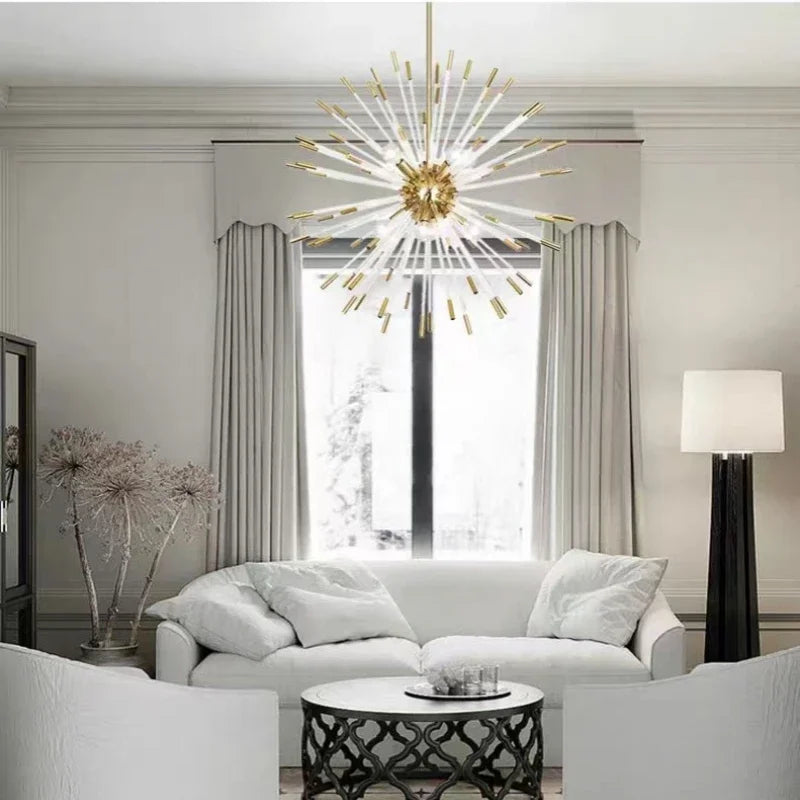 suspension en cristal de luxe éclairage décoratif pour tous les espaces