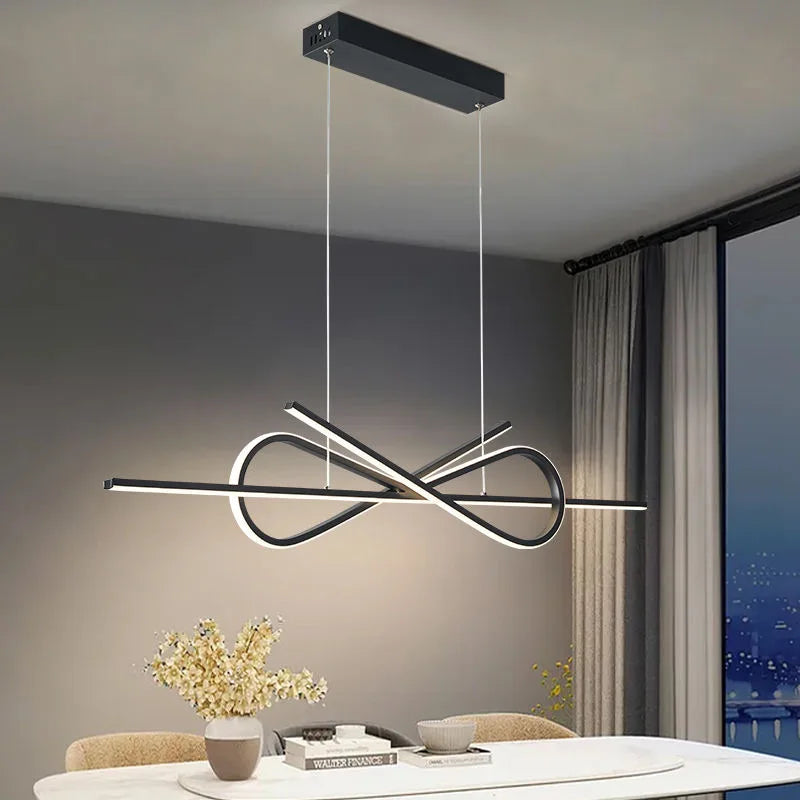 lustre moderne design créatif pour un éclairage élégant - vue 4 sur 7