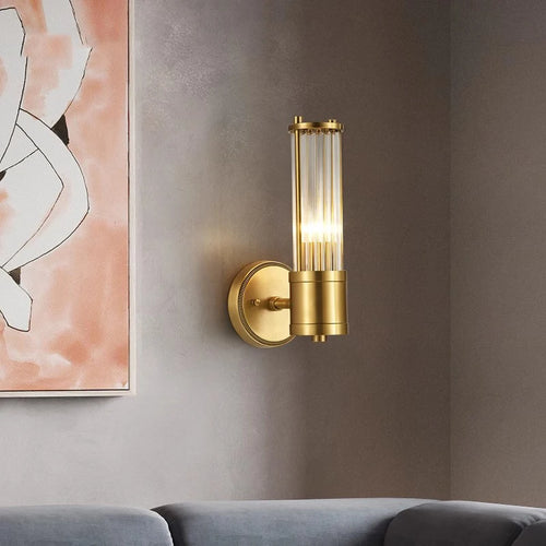 applique murale en cuivre style rétro pour intérieur élégant