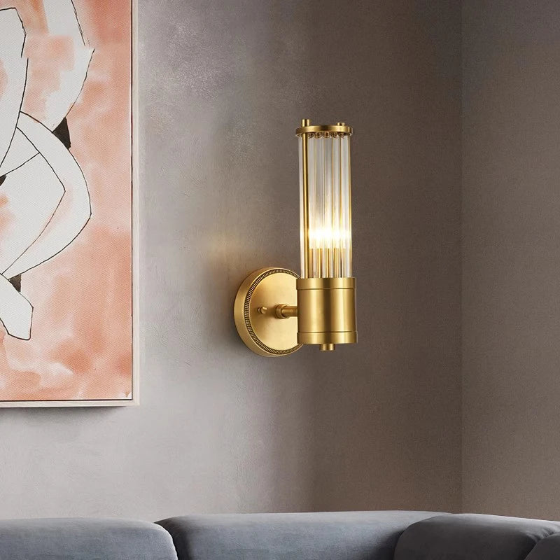 applique murale en cuivre style rétro pour intérieur élégant - vue 3 sur 8