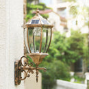 lampe solaire extérieure pour éclairage de jardin et allée