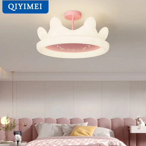 lustre qiyimei pour chambre de filles éclairage intérieur décoratif