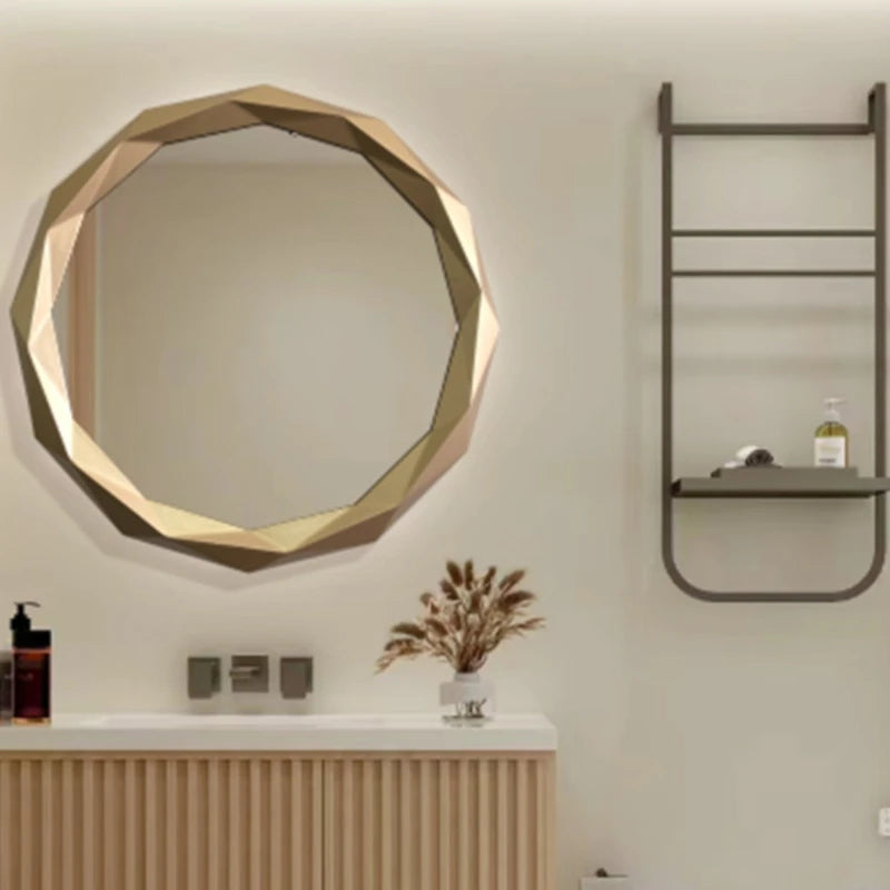 miroirs décoratifs ronds pour maquillage et décoration intérieure - vue 3 sur 7