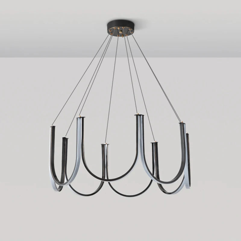 lustre led moderne créatif décoratif pour diverses utilisations - vue 4 sur 8