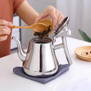 bouilloire inox avec infuseur amovible tous feux 2l