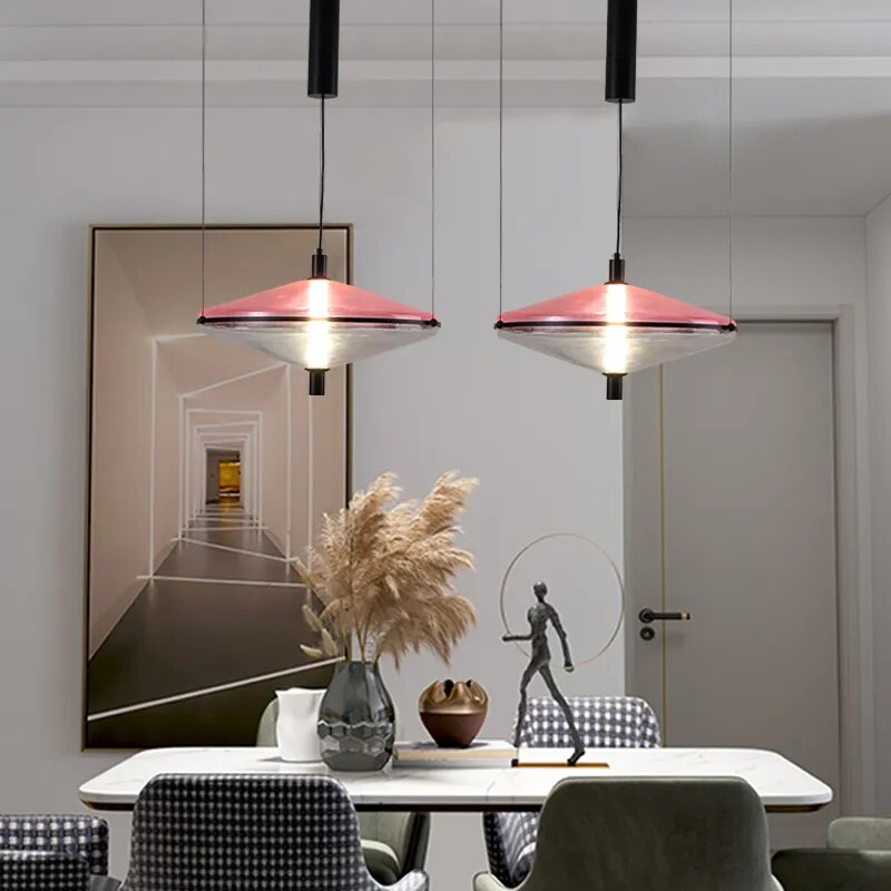 Suspension minimaliste italienne pour salle à manger - vue 3 sur 8