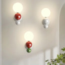 Applique murale LED nordique en forme de perle