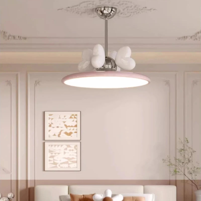 lustre romantique mignon pour chambre de princesse enfant - vue 4 sur 12