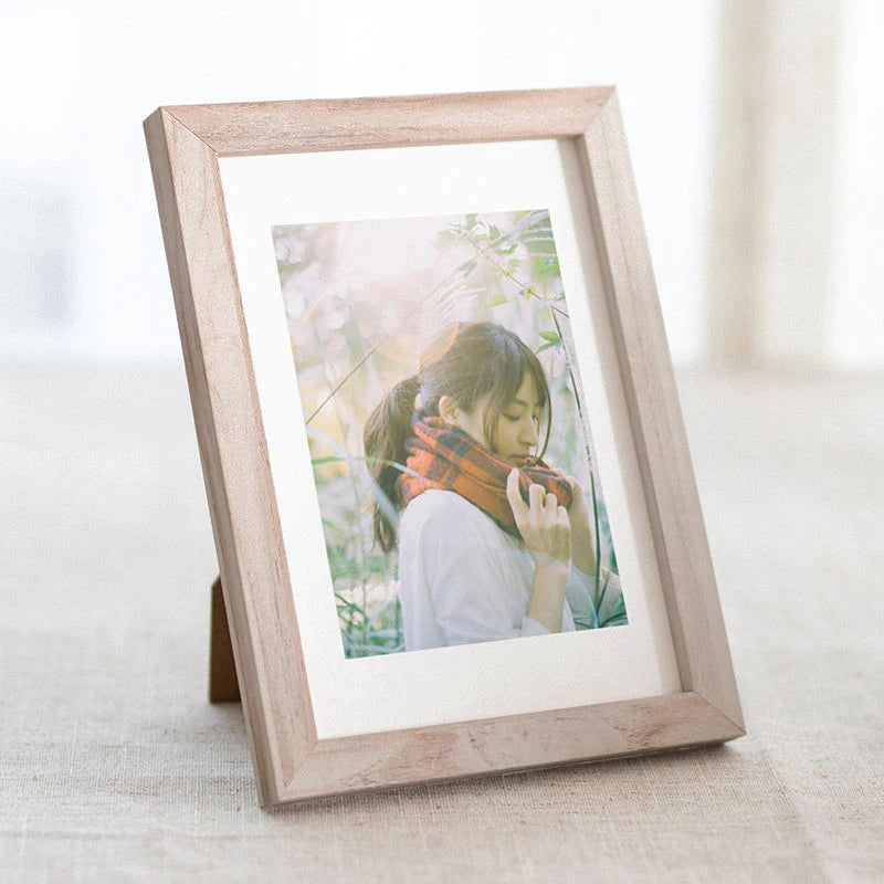 cadre photo vintage en bois pour décoration et cadeau