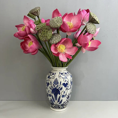 fleurs décoratives en pu pour mariage et hôtel