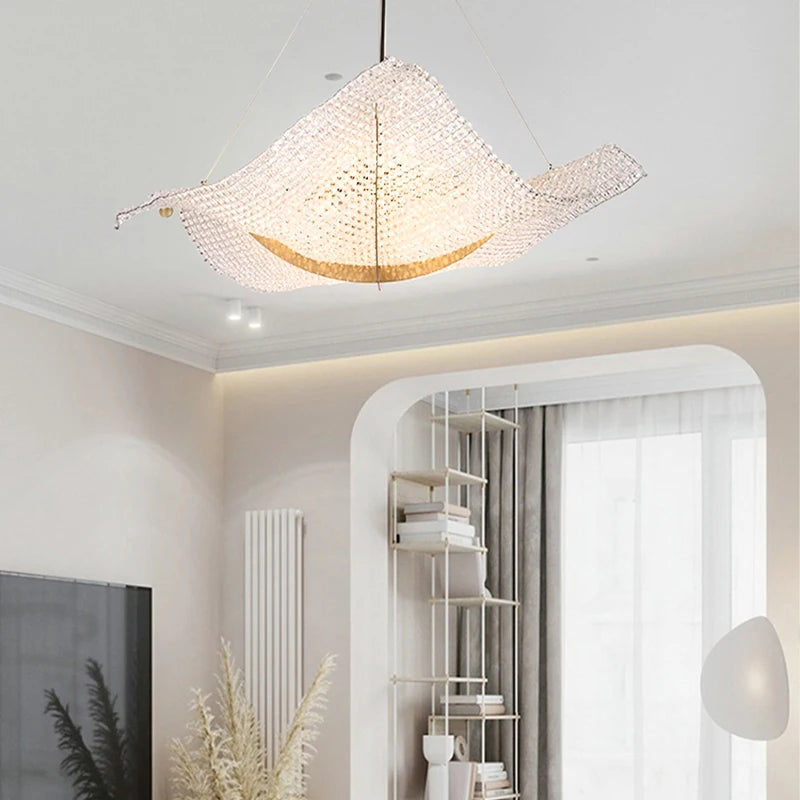 Lustres de plafond LED de luxe - vue 5 sur 9
