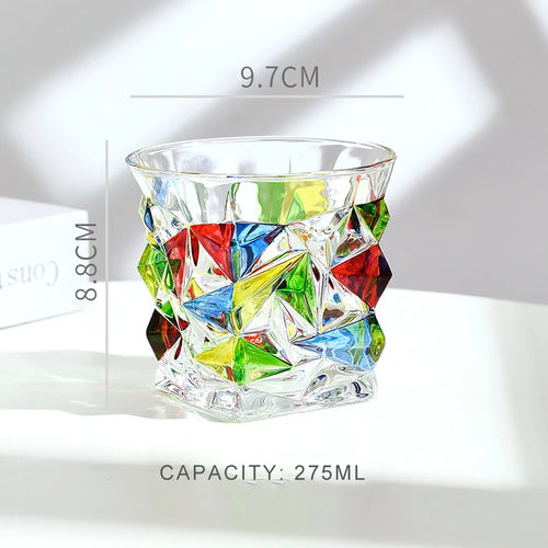 Verres cristal style vintage européen 300 ml