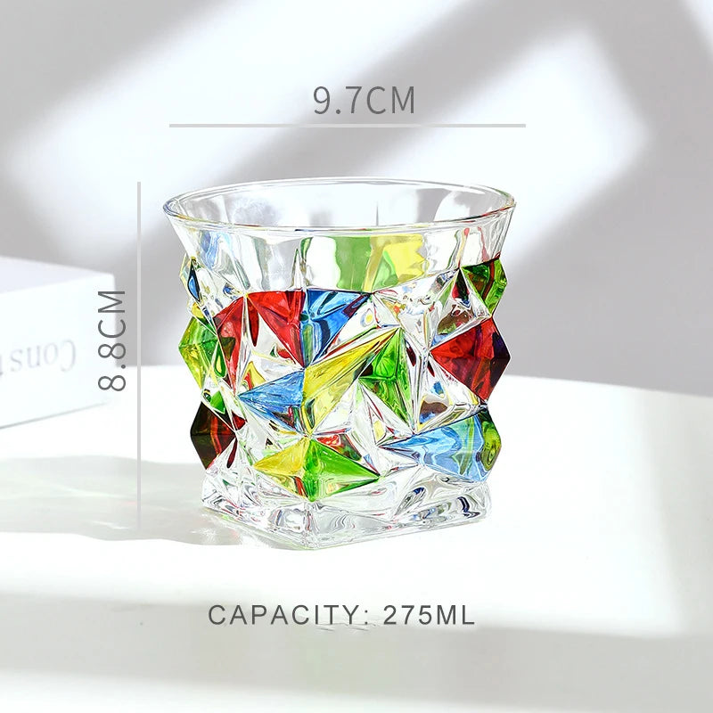Verres cristal style vintage européen 300 ml