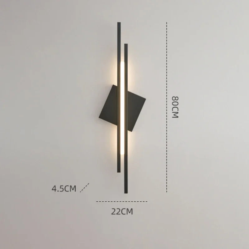 applique murale en cuivre pour décoration murale moderne et éclairage LED - vue 11 sur 12