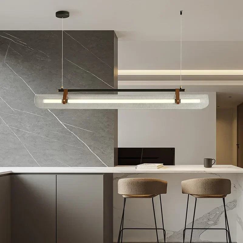 suspension LED design moderne pour divers espaces - vue 3 sur 12